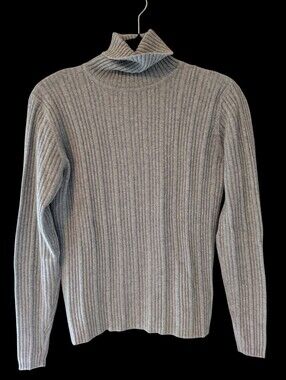 Neiman Marcus Cashmere Turtle Neck L